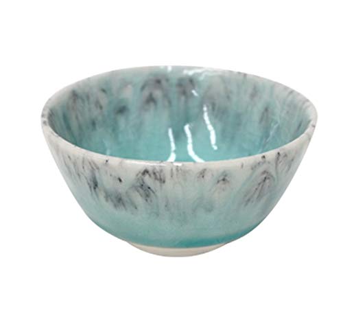 Costa Nova, Madeira collection, Vaisselle en grès, Ramequin rond, bleu, 9 cm, 6 pièces