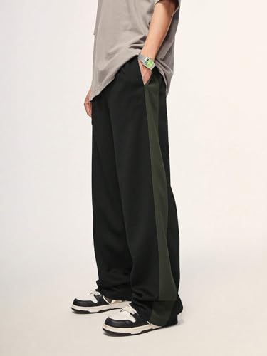 Image of GRECIILOOKS Men's Loose Mid Rise Casual Trousers Pants | Regular | Sports Stylish Track Pant | Sweatpants (Available in Plus Size)
