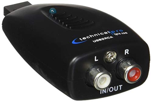 Technical Pro USB2RCA Digital / Analog Audio Converter