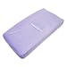 American Baby Company Heavenly Soft Chenille Fitted Contoured Changing Pad Cover, Lavender
