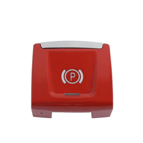 Interruptor freno mano electrónico X1 F48 mando de control de estacionamiento deportivo rojo