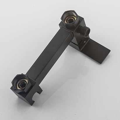 Pulverizador De Bidé Para Inodoro Kit Ducha Higienica Grifo Bidet Para Wc Monomando Agua Fría Y Caliente negro cuadrado