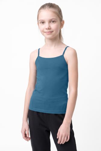 Image of Kurve Girl's Sleeveless Tank Top - Stretch Undershirts Cami Camisole, UV Protective Fabric, Rated UPF 50+ (Made in USA)