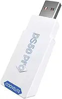 Adaptador Bluetooth DS50 PRO para Controles PS5, PS4, PS3, Xbox Series X|S, Nintendo Switch e PC – Baixa Latência, Função Macro Avançada, Vibração, Motion Control, Turbo e Conexão Estável