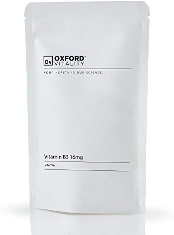 Vitamin B3 Tablets | 16mg Supplement for Energy & General Health | Oxford Vitality