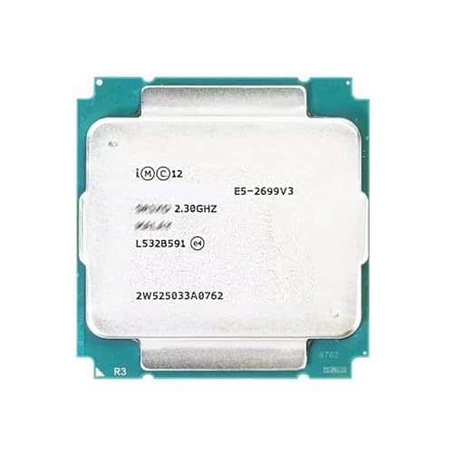 Processeur E5 2699 V3 Haswell CPU d'occasion LGA 2011-3 2.3Ghz pour station de travail
