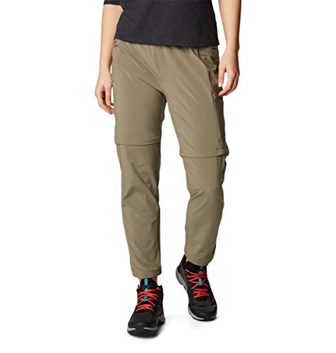 Columbia Women s Pleasant Creek Convertible Pant, Stone Green, Medium