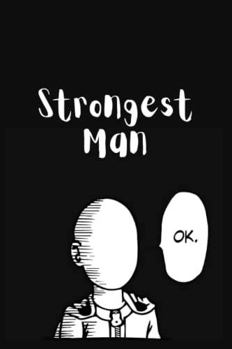 Saitama Anime Quote 120 Pages Ruled Notebook: Anime Quote