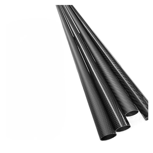 1Pcs Length 1000mm 3K Carbon Fiber Tube High Composite Hardness Material OD: 16 to 22MM for Landing Gear of Multi Rotor UAV Carbon Fiber Square Tube(18x16 Twill Matte)