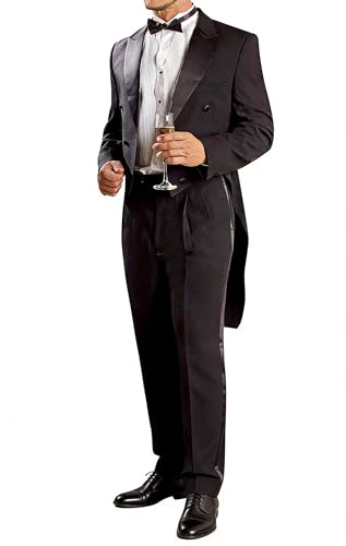 Veste tailcoat homme pour mariage et grand banquet chic