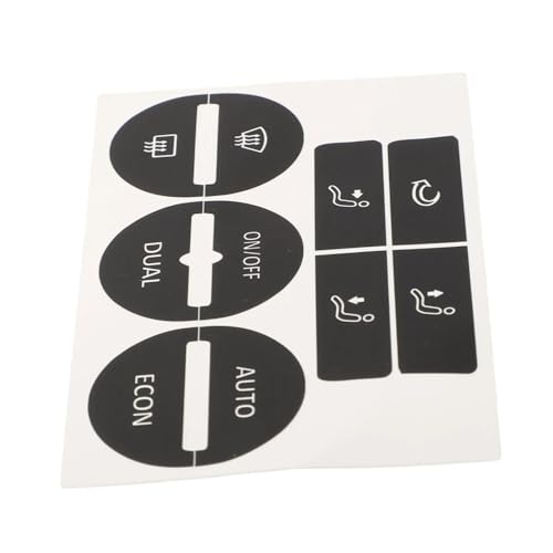 Autocollants bouton climatisation pour réparer les touches de Passat et Golf