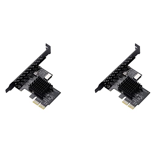 Conector de panel frontal de 20 pines tarjeta PCIe tipo E para actualizar torres de ordenador