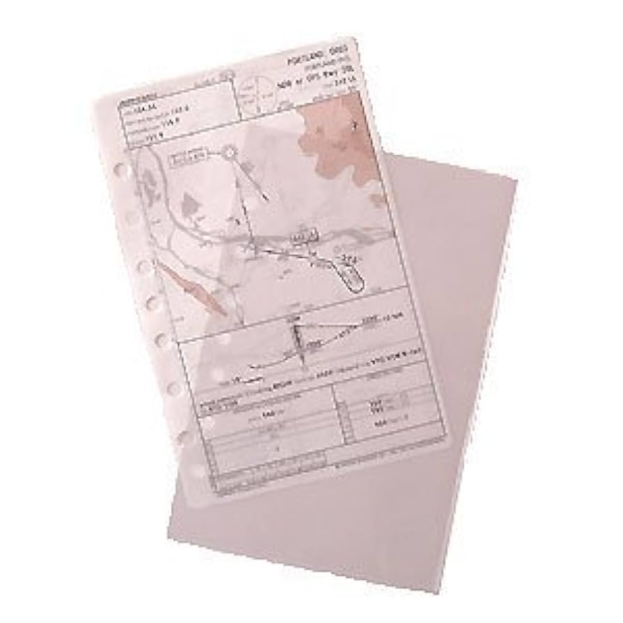 Amazon.com: Jeppesen Airway Manual Approach Chart Protector