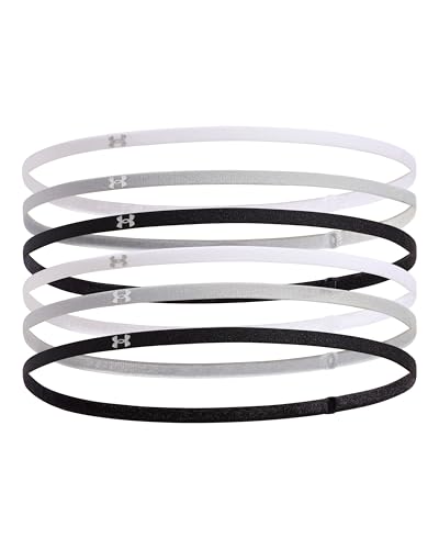 Under Armour W MINI ELASTIC 6PK - Negro/Gris Mod - OSFM