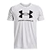 Under Armour Men's Sportstyle Logo Short Sleeve T Shirt, (100) White / / Black, Small