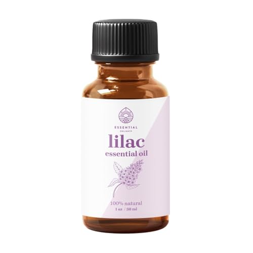 Lilac Essential Oil - Premium Grade 100% Undiluted Essential Oil (1 oz.) | for Aromatherapy Soaps Lotions & Candles | Vegan & Cruelty Free