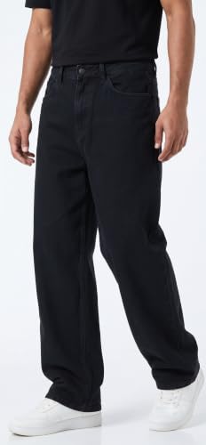 JAAR FASHION Baggy Fit Jeans for Men Blue - Image 4