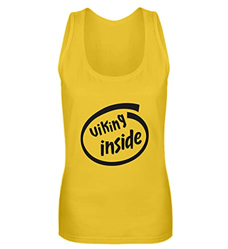 Débardeur pour femme Viking Inside coloris jaune en taille S