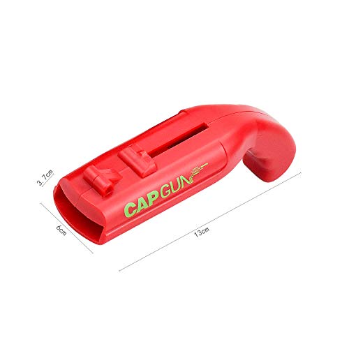 KARAA 2 stuks flessenopener pistool bieropener flessendop cap shooter grappige flesopener voor thuis bar party drinkspel - Afbeelding 3