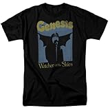 genesis watcher of the skies t shirt rock n roll music band tee black blackmediumblackm