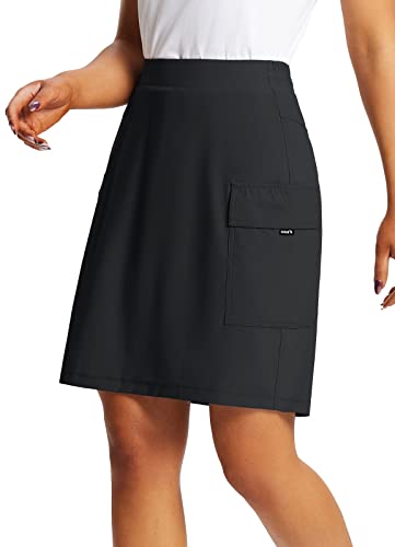 baleaf Women's Skorts Skirts Hiking Cargo Skorts Pockets 19