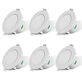 focos empotrables led techo bricomart Duradero y ahorro de energía: focos empotrables LED con chips de alta eficiencia, 10 W equivalentes a una bombilla halógena de 100 W. En comparación con las lámparas halógenas convencionales, nuestros focos LED empotrables de 230 V pueden ahorrar más del 90 % en costes de electricidad. 3 años de garantía, reemplazo o reembolso gratis, si tiene alguna pregunta, no dude en ponerse en contacto con nosotros. Le ofreceremos una solución dentro de las 24 horas.