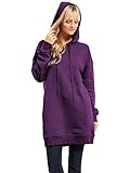 Design by Olivia Women's Casual Oversized Long Sleeve Fleece Hoodie Sweatshirts Loose Pullover Tunic...