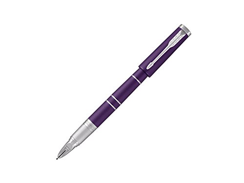 Parker Ingenuity 1931460   Pluma (5.ª tecnología, color azul violeta, punta media con recambio de tinta negra)
