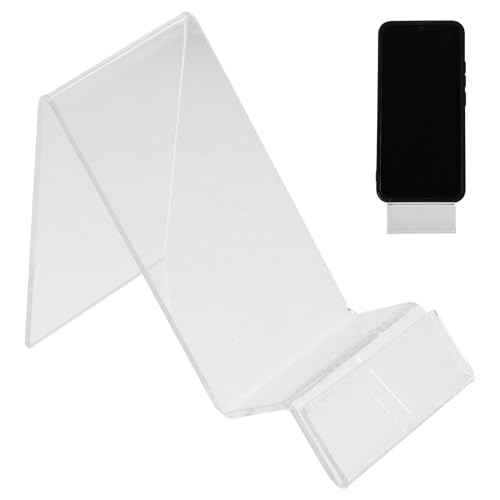 5 pezzi per Smartphone in Trasparente per Esposizione Mobile per Negozi e Centri Commerciali Resistente e Riutilizzabile Design e elegante acrilico