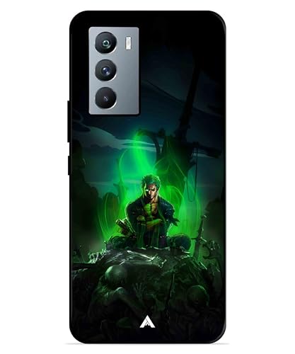 Image of Premium Anime 1 Case for iQOO Neo 5s (Glossy Finish) Soft-Touch Metal TPU Back Cover, Shockproof, Designer, Aesthetic Mobile Phone Case
