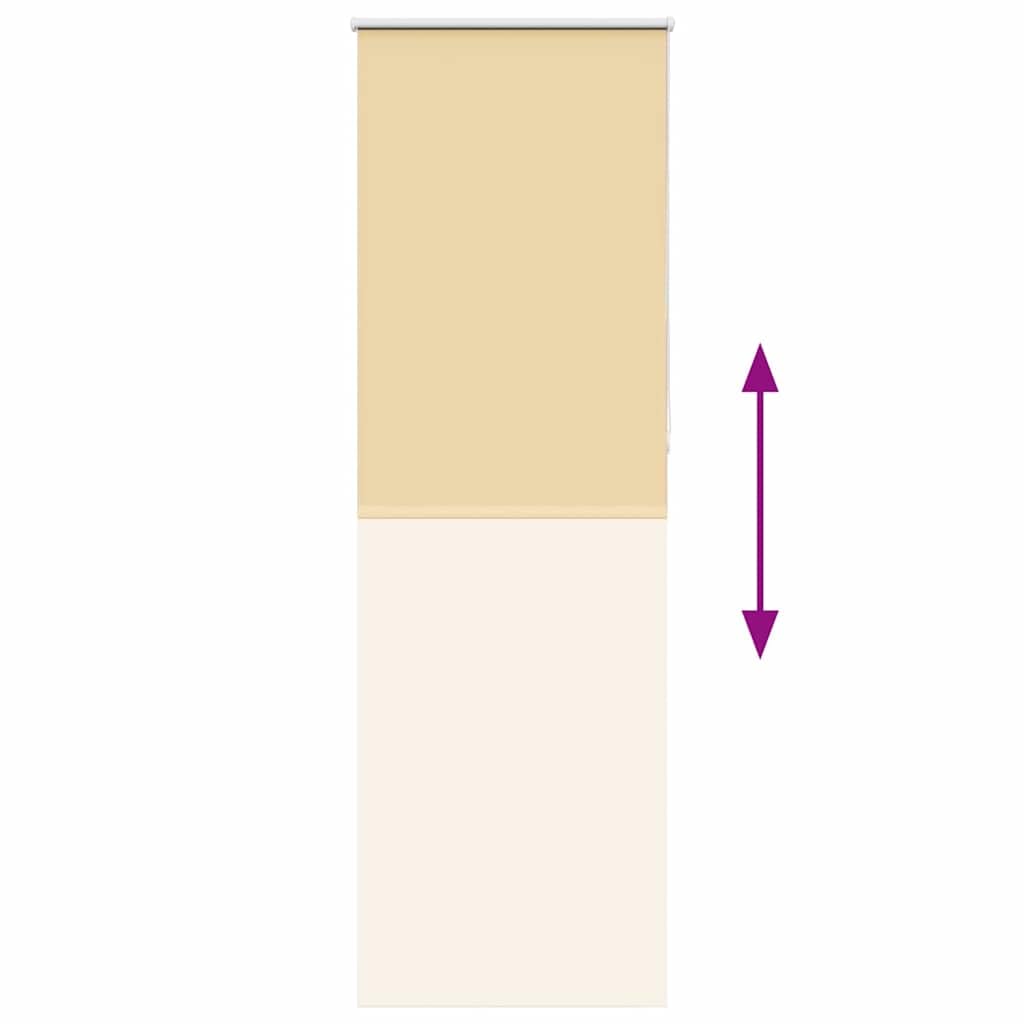 Store Enrouleur occultant en Polyester de 80,7 cm Largeur avec Support sans perçage, réglable, pour fenêtre, Porte ou Baie vitrée, idéal pour intimité