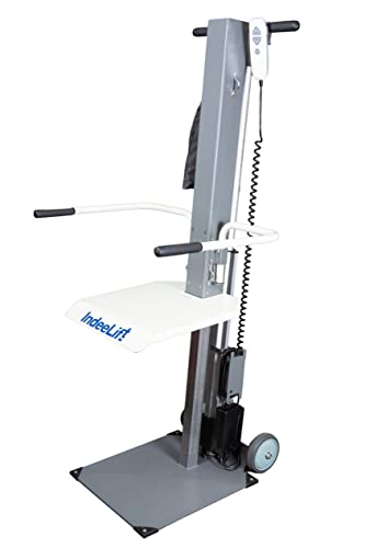 Indeelift People Picker Upper | Ppu 300 | Patient Lift – Lift Assist Device, Fall Recovery, Transfer Aid | Heavy-Duty Weight Capacity 300Lb - Seat Can Be Raised 21" - Sit To Stand Electric Human Lift #TOP2