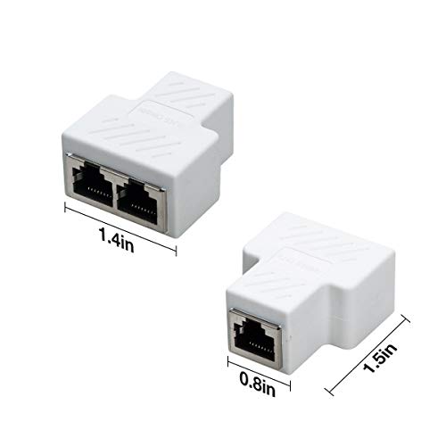 COVVY RJ45 Connettore Femmina Femmina Splitter