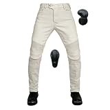 Waterproof Motorcycle Riding Protective Pants Men Motocross Racing Jeans with 4 X CE Armor Protector