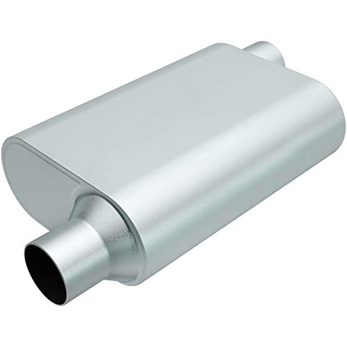 Rumble R22543 Exhaust Muffler 13x4.25x9.5 2.5/2.5 O/O