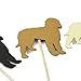 Doodle Cupcake Toppers Set of 12 |25 Dog Colors | Handmade Dog Silhouette Party Décor| Goldendoodle Labradoodle Bernedoodle