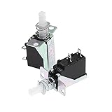 DAPERCI Interruptores industriales 5 uds Interruptor de autobloqueo de Llave Recta KCD-A10 SW-3 A04 Interruptor de alimentación 3 Pines Resorte Exterior 5A for Campana extractora Conmutadores