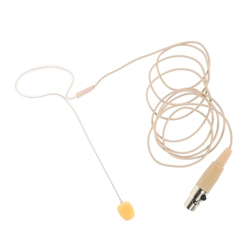 Abaodam Over Ear Hanging Microphone Head Mounted Single Ear Mic Condenser Mic for Live Performance