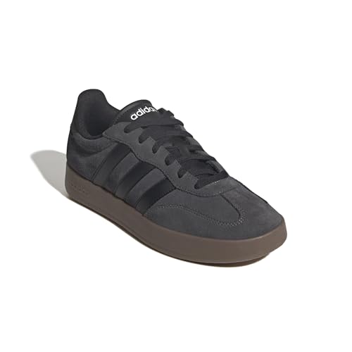 Adidas Men's Barreda, Grey/Black/Gum, 8.5 by adidas - Image 3