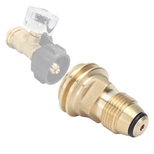 GAESHOW POL to QCC1 Propane Tank Adapter, Propane Tank Adapter Converts LP TANK POL Service Valve to QCC1/Type1, Propane Cylinder Quick Adapter - Image 6