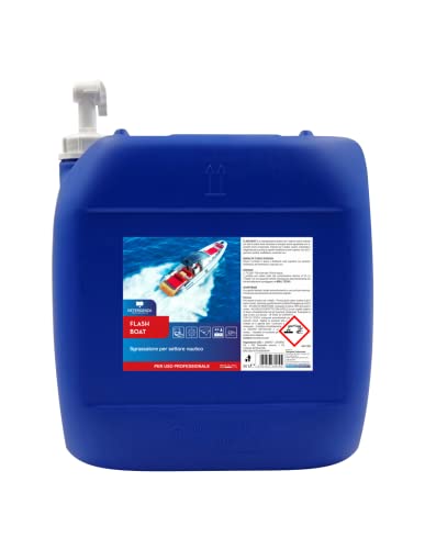 DETERGENZA PROFESSIONALE Desengrasador para sector náutico - Flash Boat limpiador desengrasante concentrado (1 de 30 L) Cover