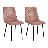 [Différentes couleurs disponibles] Cette chaise de salle à manger contemporaine est disponible dans une variété de couleurs pour s'adapter à tous les styles de décoration.