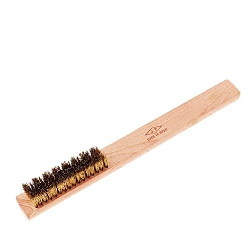 NC Escova de Fio de Latão Escova de Fio de aço Perfeita para Limpeza Suave - Seis linhas