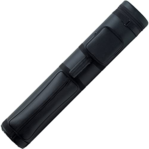 Action 32' Vinyl Pool Cue Hard Case, 4x8 Tube Style Case (4-Butt and 8-Shaft)