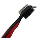 CTWHA Golf Club Cleaning Brush Groove Cleaning Tool with Cover Red Groove Cleaning Steel Wire Head with Easy Pull Rope Keychain for Cleaning Club Heads Balls Shoes