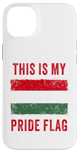 This is My Pride Flag ? Patriot of Hungary Graphic Hungarian �X�}�z�P�[�X iPhone 14 Plus �p