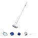 Bestway Flowclear Poolpflege Basis-Set, Aquaclean mit pumpenbetriebenem Poolsauger und Kescher, für alle gängigen Poolgrößen
