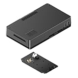 Argon ONE V5 M.2 NVMe Case for Raspberry Pi 5 | Aluminum Pi 5 Case w/Active + Passive Cooling, Dual Full HDMI Port, NVMe M.2 SSD PCIe 2.0/3/0 Slot, DAC Audio, USB Expansion