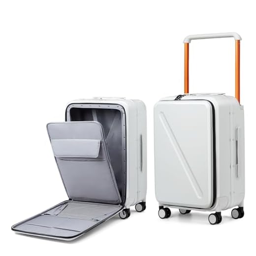 MILADA Wide Handle Aluminium Check-In Suitcase