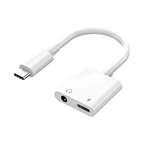 USB Type C to 3.5mm イヤホン変換アダプター 2in1 急速充電 Typec 充電変換 USB-C PD充電 音声通話 Hi-Fi音質 for i-Pad Pro 2021/2020/2018/Xperia XZ2/ XA2 Ultra/